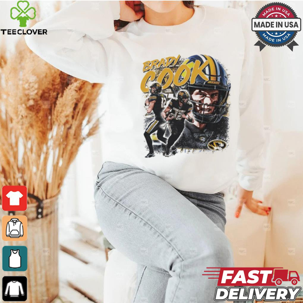 Mizzou Tigers NIL 2024 Football Brady Cook 2024 T Shirt Mizzou Tigers NIL 2024 Football Brady Cook 2024 T Shirt