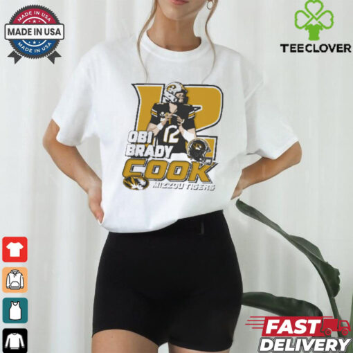 Mizzou Tigers NIL 2024 Football Brady Cook NCAA QB1 t shirt