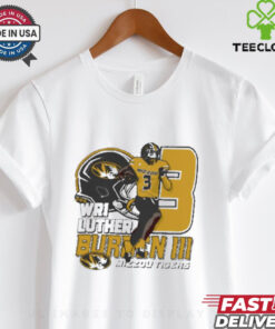 Mizzou Tigers NIL 2024 Football Luther Burden III WR1 NCAA t shirt