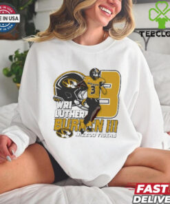 Mizzou Tigers NIL 2024 Football Luther Burden III WR1 NCAA t shirt