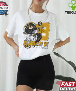 Mizzou Tigers NIL 2024 Football Luther Burden III WR1 NCAA t shirt