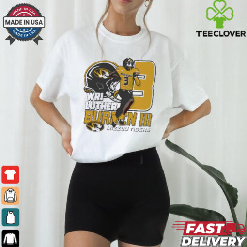 Mizzou Tigers NIL 2024 Football Luther Burden III WR1 NCAA t shirt