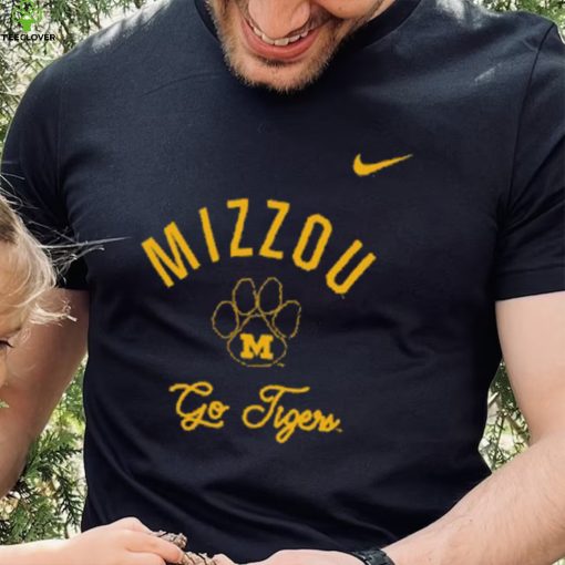 Mizzou Tigers Nike® 2023 Mizzou Vault Paw Marled Black T Shirt