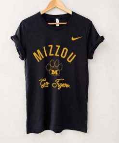 Mizzou Tigers Nike® 2023 Mizzou Vault Paw Marled Black T Shirt