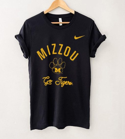 Mizzou Tigers Nike® 2023 Mizzou Vault Paw Marled Black T Shirt