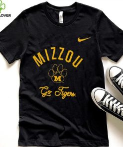 Mizzou Tigers Nike® 2023 Mizzou Vault Paw Marled Black T Shirt