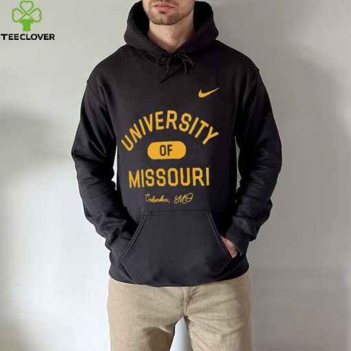 Mizzou Tigers Nike® 2023 University Of Missouri Columbia Black Shirt