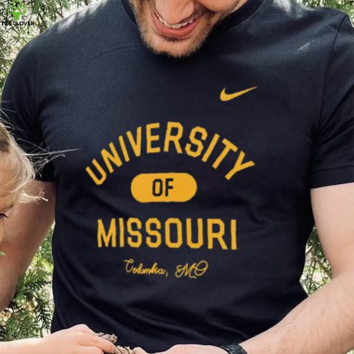 Mizzou Tigers Nike® 2023 University Of Missouri Columbia Black Shirt