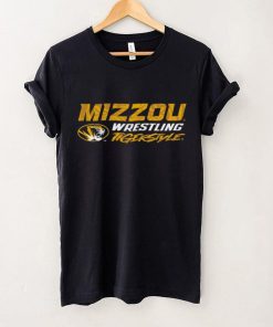 Mizzou Tigers Oval Tiger Head Youth Tiger Style Wrestling Black T Shirt