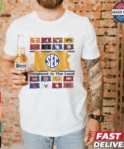 Mizzou Tigers Sec Conference Flags Toughest In The Land T shirt