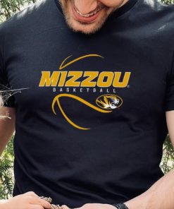 Mizzou Tigers Youth Black Basketball T Shirt