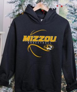 Mizzou Tigers Youth Black Basketball T Shirt