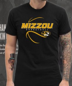 Mizzou Tigers Youth Black Basketball T Shirt