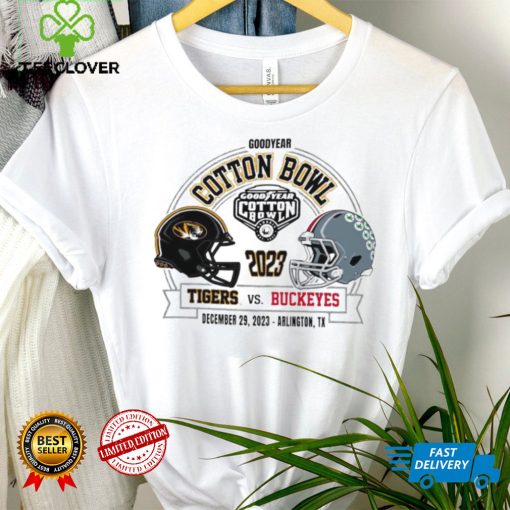 Mizzou Tigers vs Ohio State Buckeyes goodyear Cotton Bowl Dec 29 2023 hoodie, sweater, longsleeve, shirt v-neck, t-shirt