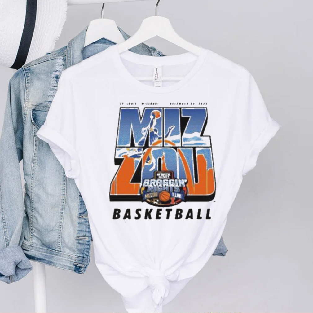 Mizzou tigers vs Illinois braggin’ rights basketball dec 22 2022 t shirt Mizzou tigers vs Illinois braggin’ rights basketball dec 22 2022 t shirt