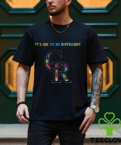 Mlb 2023 Colorado Rockies Autism It’s Ok To Be Different Shirt