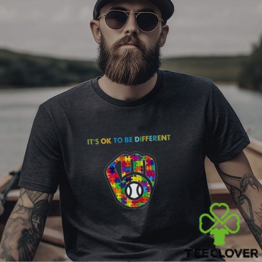 Mlb 2023 Milwaukee Brewers Autism It’s Ok To Be Different Shirt