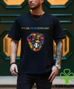 Mlb 2023 Milwaukee Brewers Autism It’s Ok To Be Different Shirt