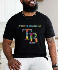 Mlb 2023 Tampa Bay Rays Autism It’s Ok To Be Different Shirt