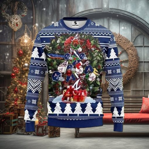 Mlb Atlanta Braves Custom Ugly Christmas Sweater