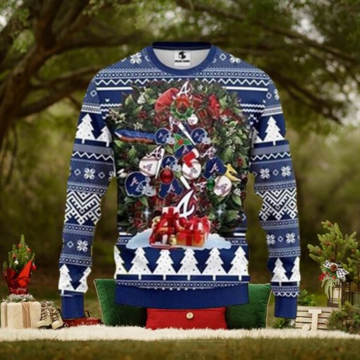Mlb Atlanta Braves Custom Ugly Christmas Sweater