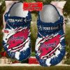 Mlb Atlanta Braves Ripped Claw Custom Name Crocs Clog