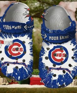 Mlb Chicago Cubs Custom Name Crocs Clog