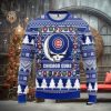 NFL Chicago Bears Custom Name And Number Christmas Gift Full Print 3D Sweater Ugly Christmas Sweater