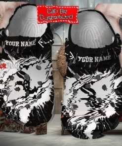 Mlb Chicago White Sox Ripped Claw Custom Name Crocs Clog