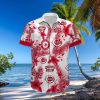 Chicago Cubs Mickey Mouse Floral Short Sleeve Hawaii Shirt