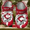 Mlb St Louis Cardinals Ripped Claw Custom Name Crocs Clog