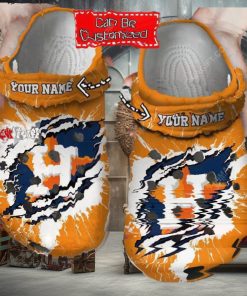 Mlb Houston Astros Ripped Claw Custom Name Crocs Clog