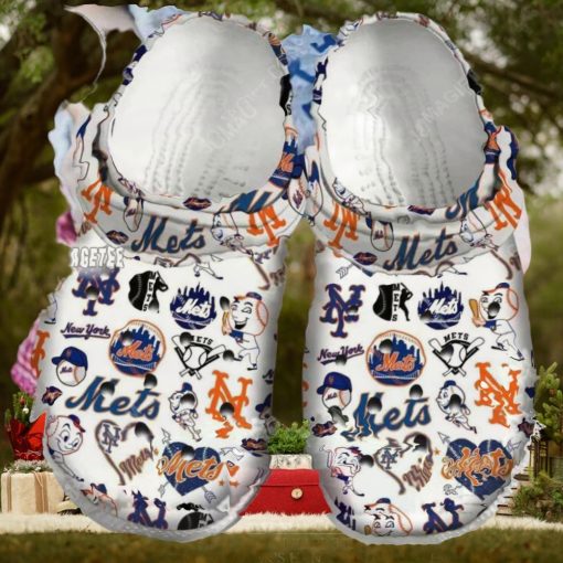 Mlb New York Mets Custom Name Crocs Clog