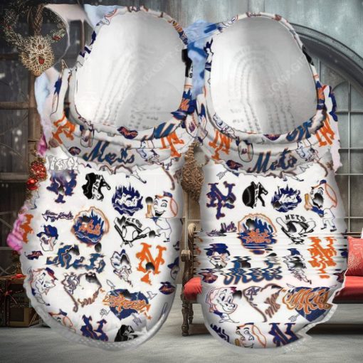 Mlb New York Mets Custom Name Crocs Clog