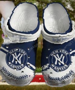 Mlb New York Yankees Custom Name Crocs Clog