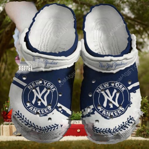 Mlb New York Yankees Custom Name Crocs Clog