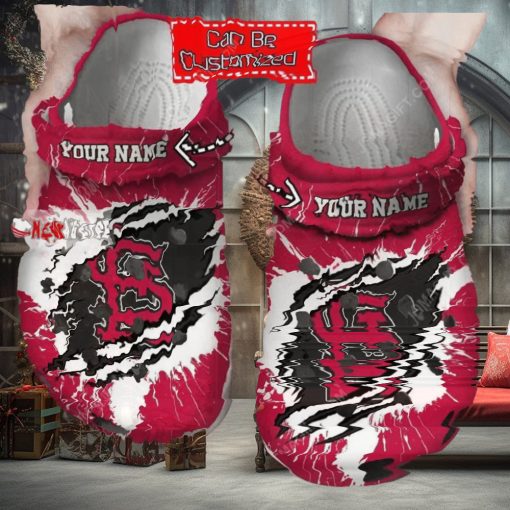 Mlb St Louis Cardinals Ripped Claw Custom Name Crocs Clog