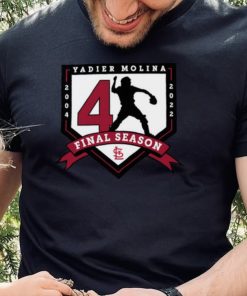 Mlb St. Louis Cardinals Yadier Molina '47 Final Season Shirt