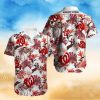 Tampa Bay Rays Short Sleeve Button Up Tropical Hawaiian Shirt