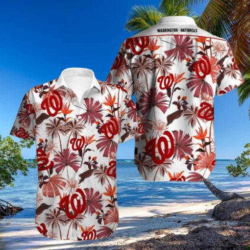 Mlb Washington Nationals Trendy Hawaiian Shirt V6 Aloha Shirt