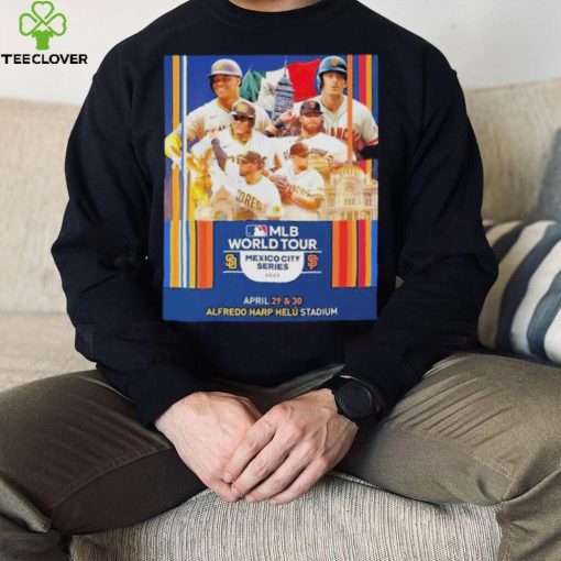 Mlb World Tour Mexico City Series 2023 San Diego Padres Vs San Francisco Giants Shirt