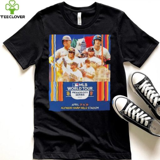 Mlb World Tour Mexico City Series 2023 San Diego Padres Vs San Francisco Giants Shirt