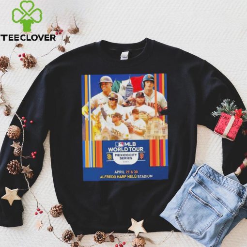 Mlb World Tour Mexico City Series 2023 San Diego Padres Vs San Francisco Giants Shirt