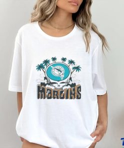 Mlb X Grateful Dead X Marlins Skull shirt