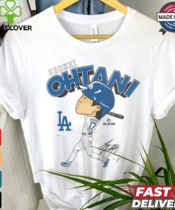 Mlb los angeles dodgers shohei ohtani white short sleeve t hoodie, sweater, longsleeve, shirt v-neck, t-shirt