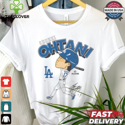 Mlb los angeles dodgers shohei ohtani white short sleeve t hoodie, sweater, longsleeve, shirt v-neck, t-shirt