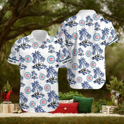 Mls Chicago Fire Trendy Hawaiian Shirt Aloha Shirt