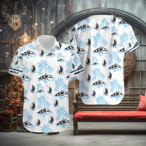 Mls Minnesota United Fc Coconut Tree Hawaiian Shirt