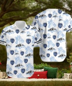 Mls Sporting Kansas City Coconut Tree Hawaiian Shirt