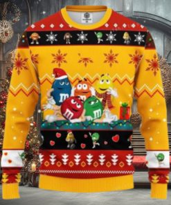 Mm Chocolate Yellow Ugly Sweater Christmas Party